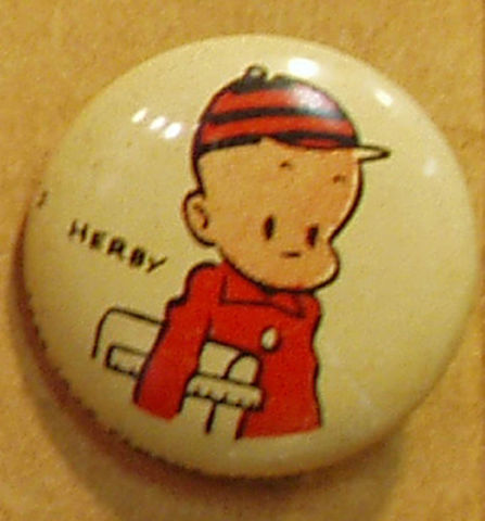 HERBY Kellogg's Pep Pin Pinback Button