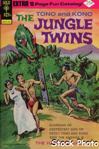 Jungle Twins #12 © January 1975 Gold Key