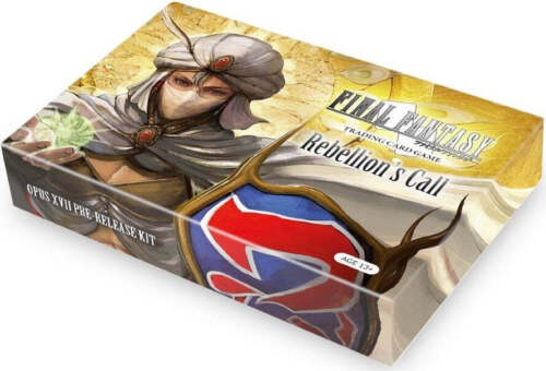 Final Fantasy TCG Rebellions Call Prerelease Kits