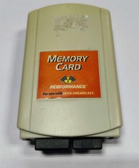 Sega Dreamcast Memory Card
