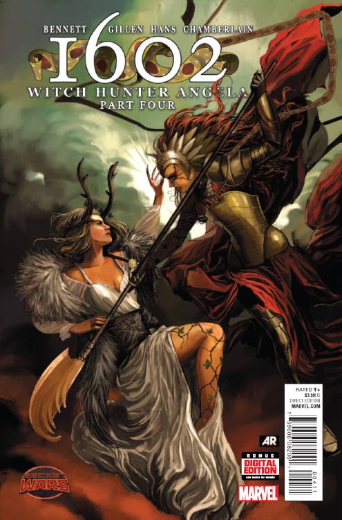 1602 Witch Hunter Angela #4 Cover A