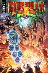 Godzilla Vs Power Rangers #4 (Of 5) Cover A