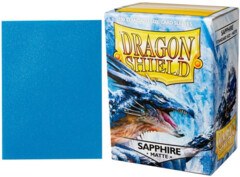 Dragon Shield Matte Standard-Size Sleeves - Sapphire - 100ct