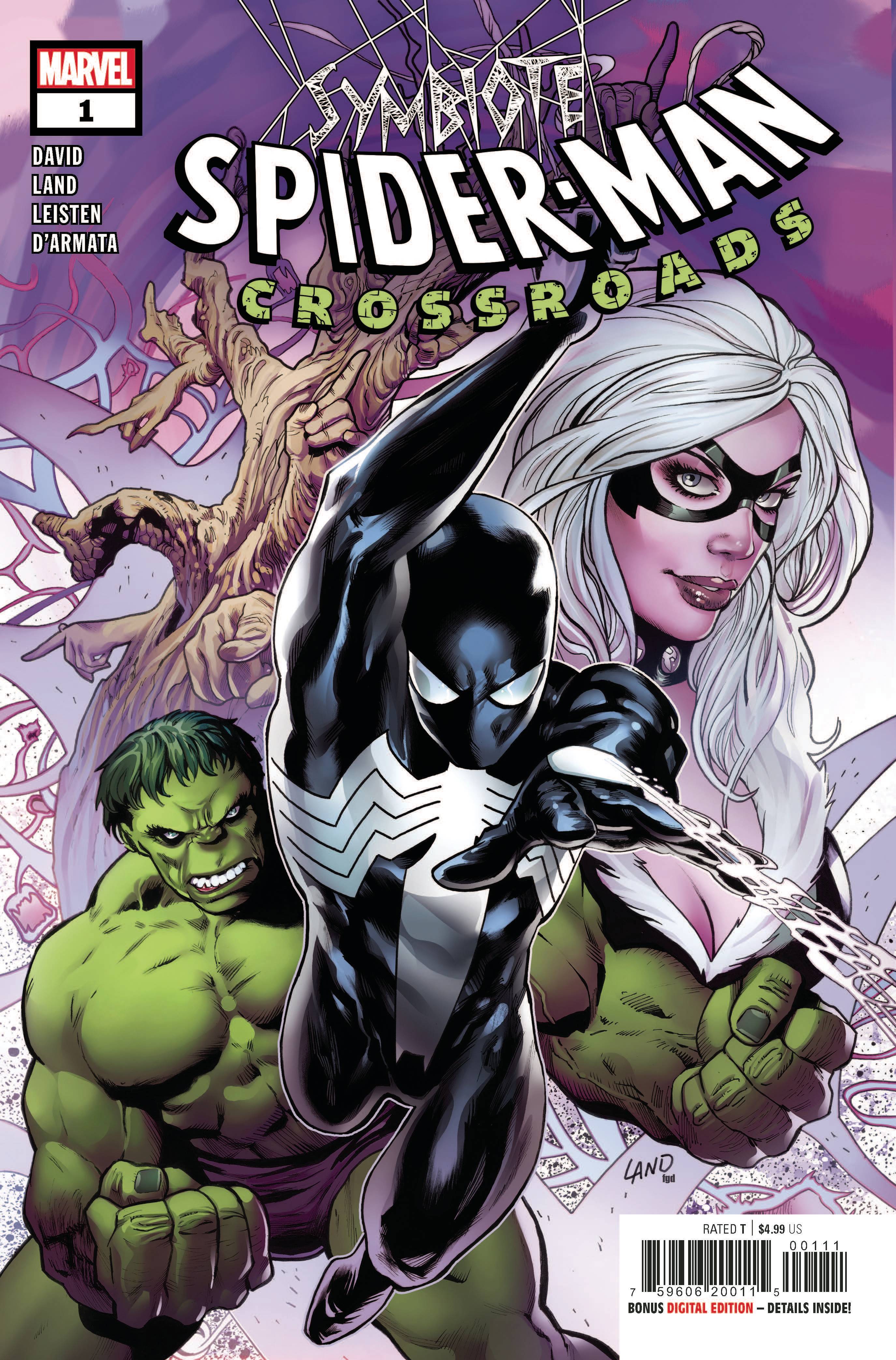 Comic Collection:  Symbiote Spider-Man: Crossroads #1 - #5