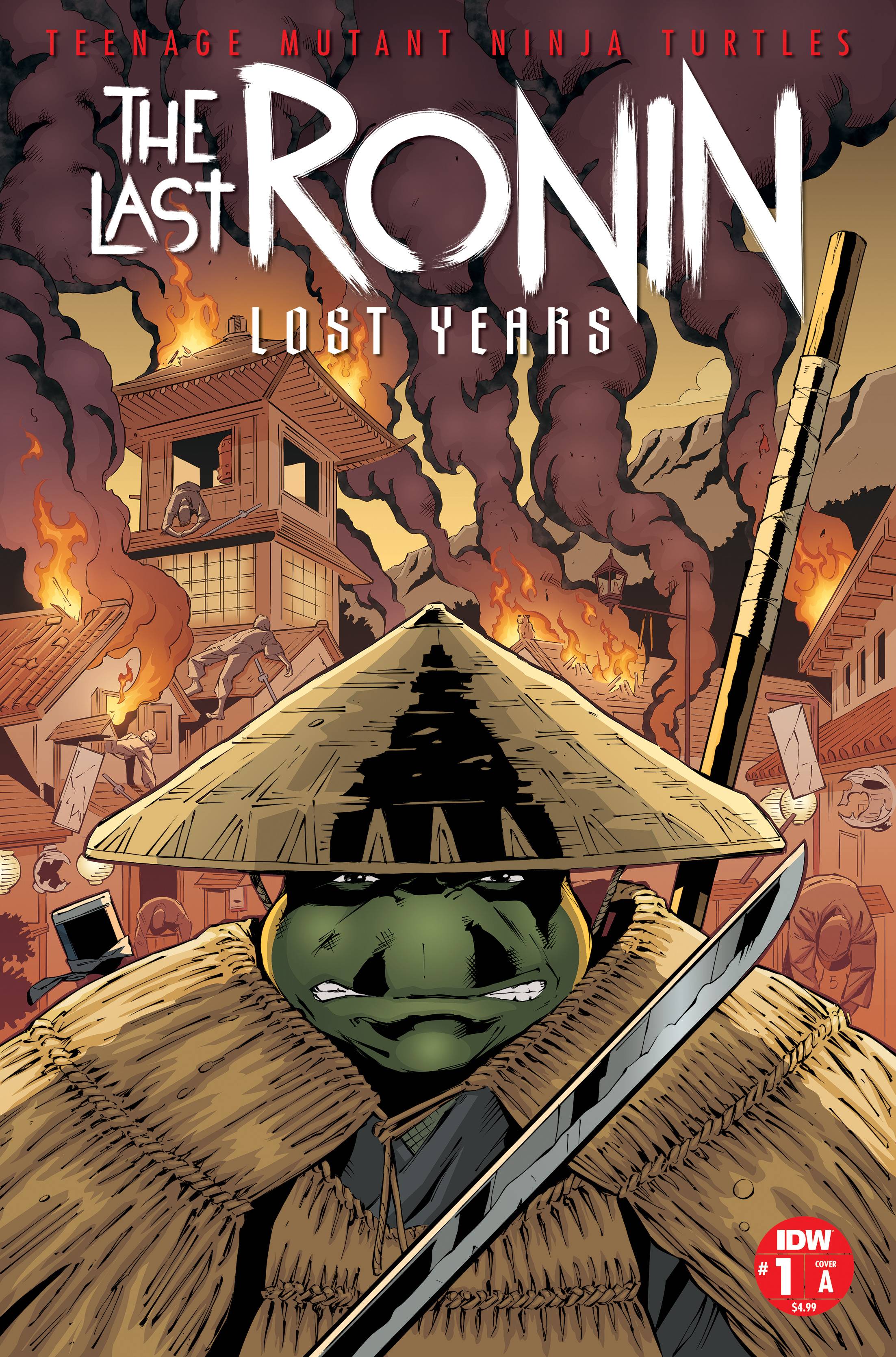 Comic Collection Teenage Mutant Ninja Turtles The Last Ronin The Lost Years #1 - #5 Cover A