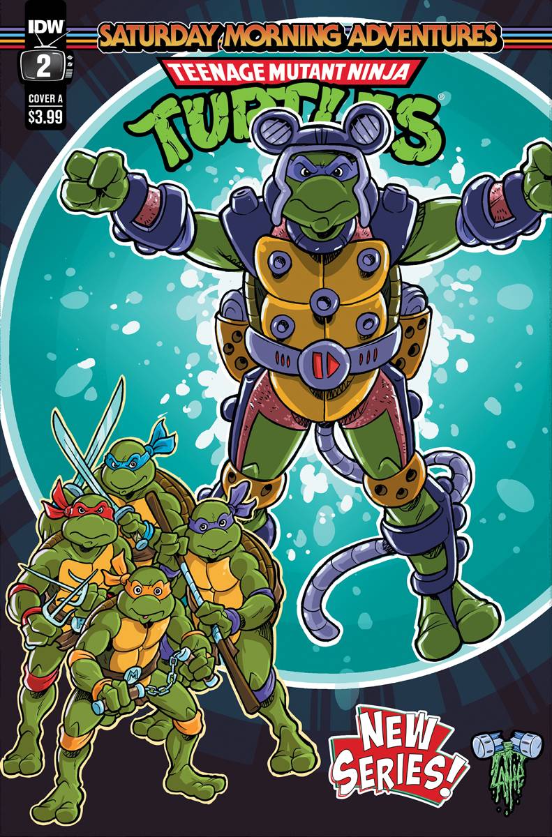 Teenage Mutant Ninja Turtles Saturday Morning Adventures Continued #2 Cover A