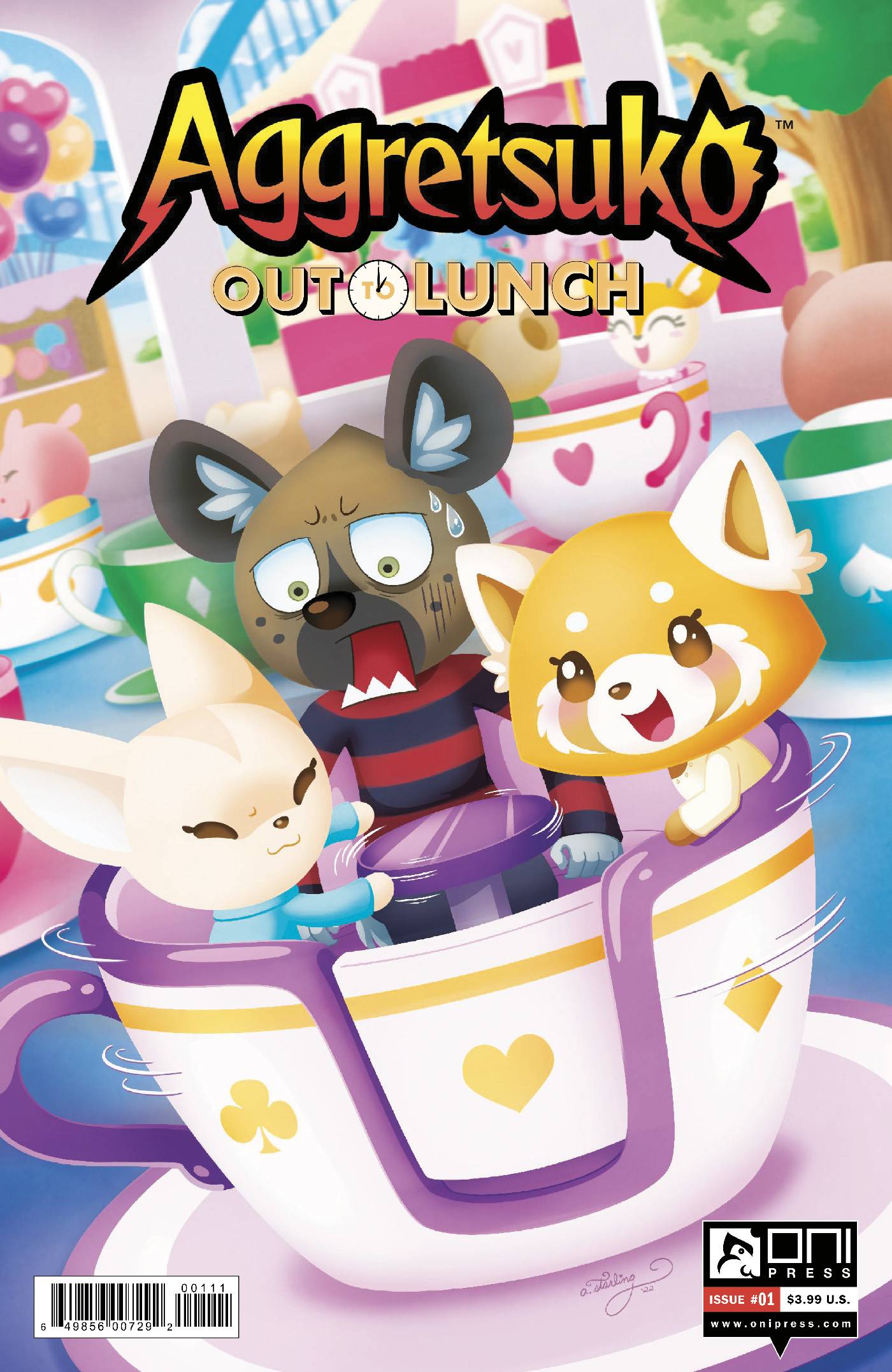 Comic Collection Aggretsuko Out To Lunch #1- #4 Cover A