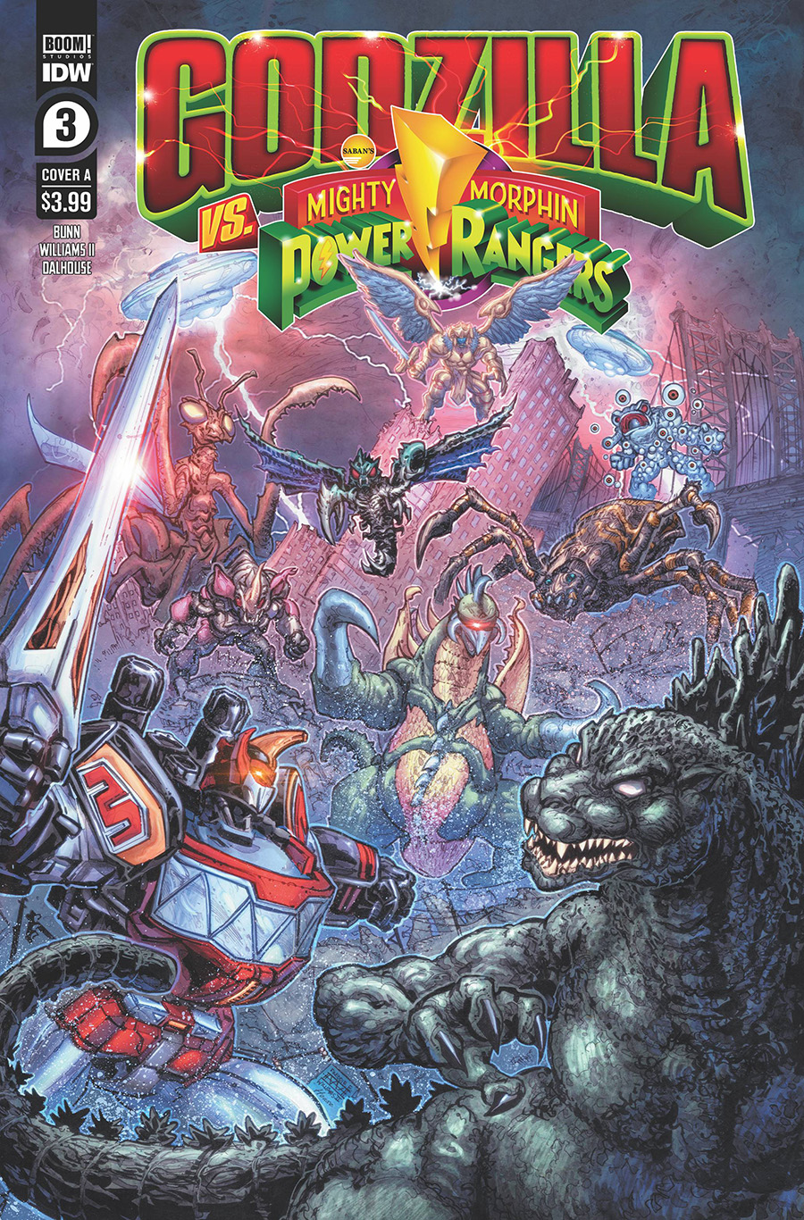 Godzilla Vs Power Rangers #3 (Of 5) Cover A