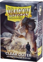 Dragon Shield Matte Outer Sleeve - Clear - 100ct