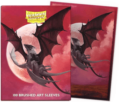 Dragon Shield Art Brushed Standard-Size Sleeves - Valentine 2024 - 100ct
