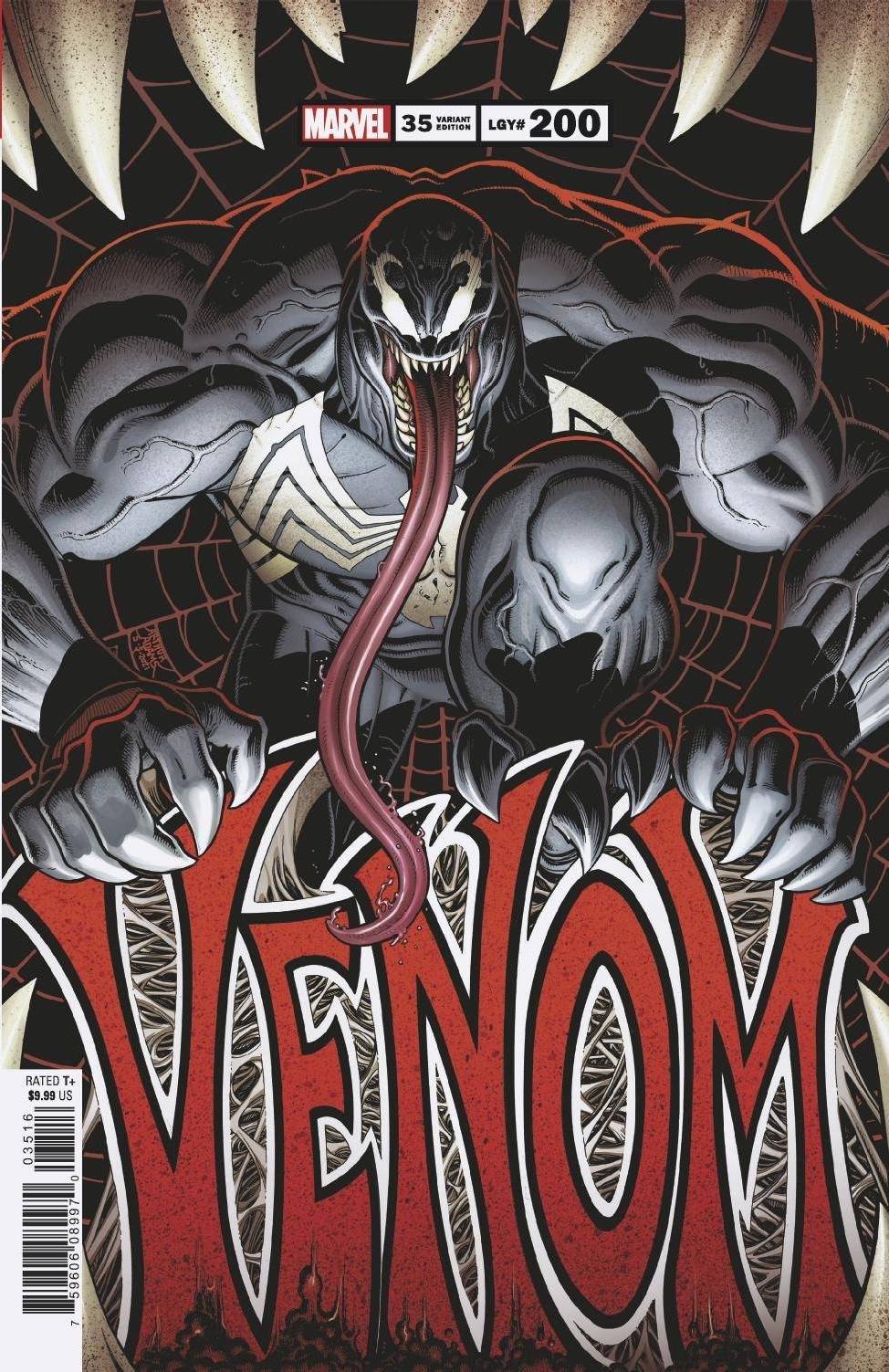 Venom Vol 4 #35 200th Issue Cover G Adams Variant