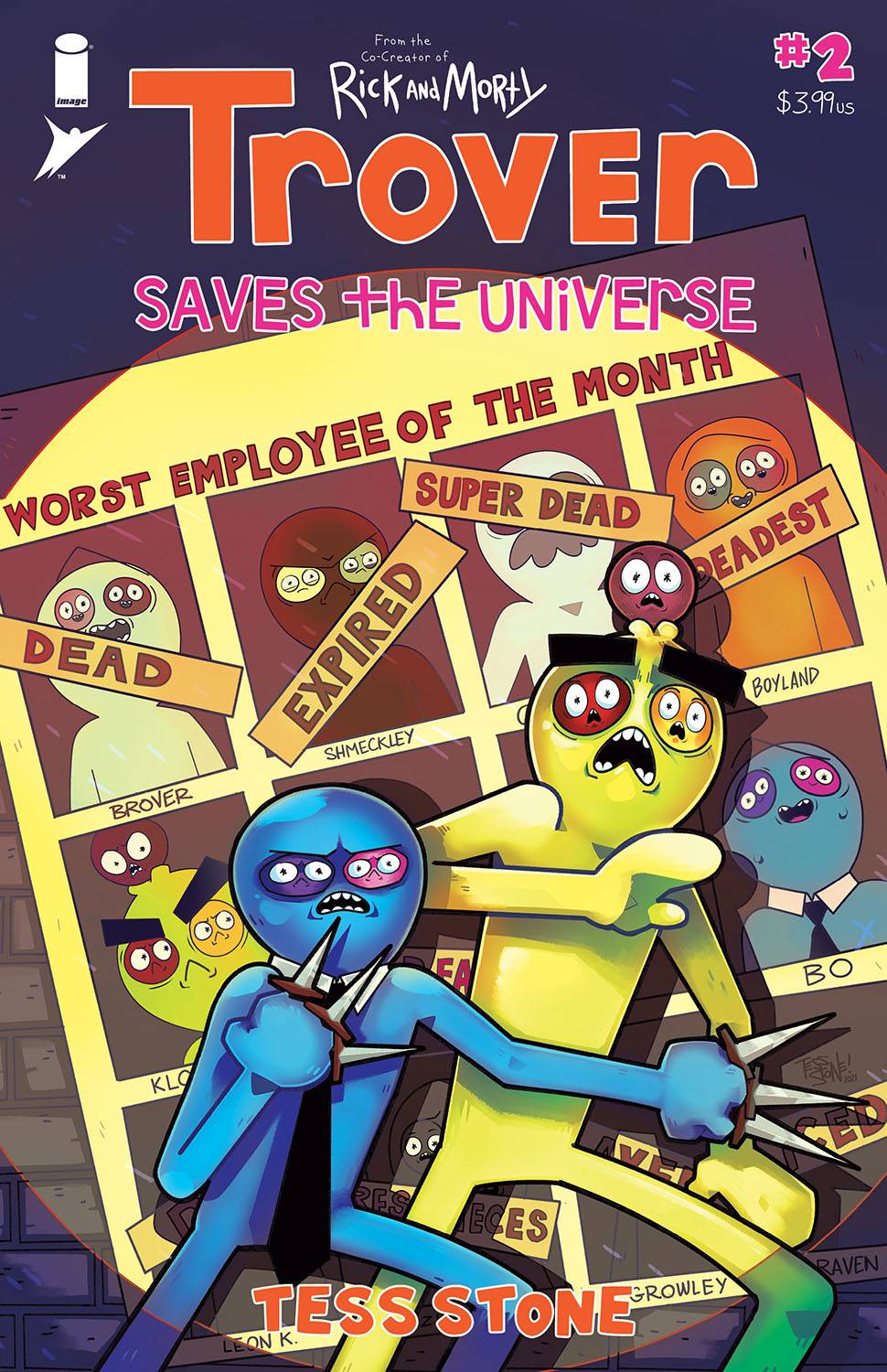 Trover Saves the Universe #2 (of 5) Cover A