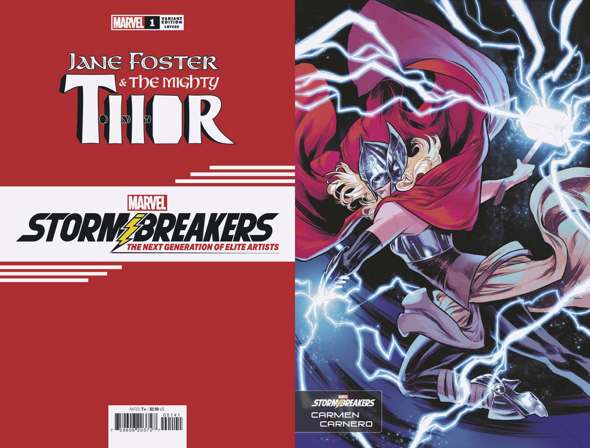 Comic Collection Jane Foster and The Mighty Thor #1 - #5