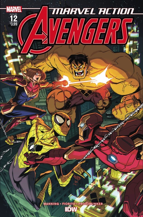 Marvel Action: Avengers #12 Cover A