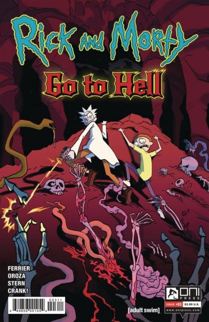 Rick and Morty: Go to Hell #3 Cover A