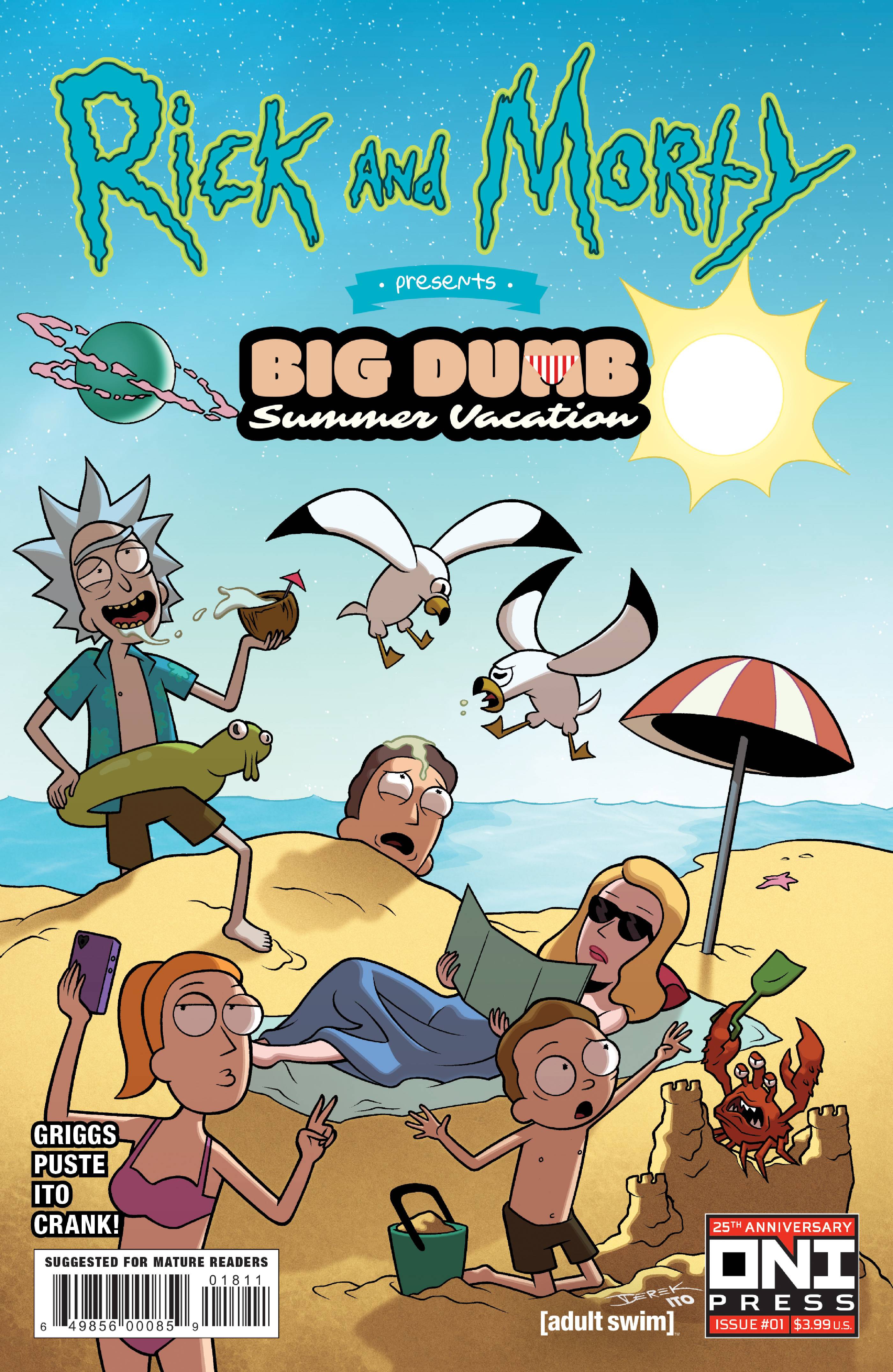 Rick and Morty Presents Big Dumb Summer Vacation #1 Cover A