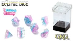 Eclipse Dice: Polyhedral Set - Cotton Candy (7)