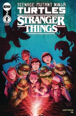 Teenage Mutant Ninja Turtles x Stranger Things #2 Cover A