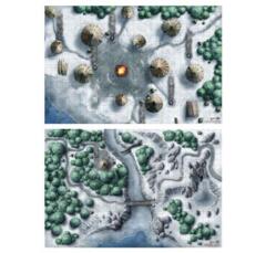 D&D Game Mat: Icewind Dale Encounter Map Set
