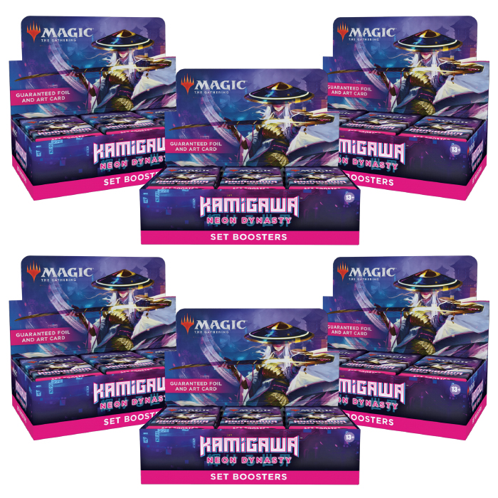 Kamigawa: Neon Dynasty Set Booster Case (6 Boxes)