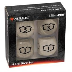 Deluxe 22MM White Mana Loyalty Dice Set for Magic: The Gathering