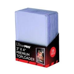 3 x 4 Ultra Clear Premium Toploaders (25ct)