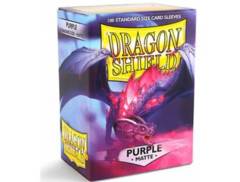 Dragon Shield Box of 100 in Matte Purple