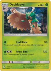 Decidueye - 11/149 - Cracked Ice Holo Forest Shadow Theme Deck Exclusive