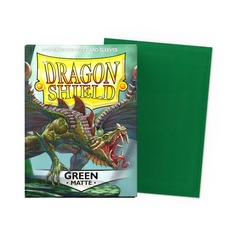 Dragon Shield Sleeves: Matte Green (Box of 100)