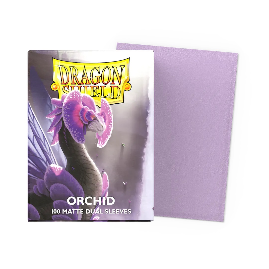 Dragon Shield Sleeves: Dual Matte Orchid (Box Of 100)