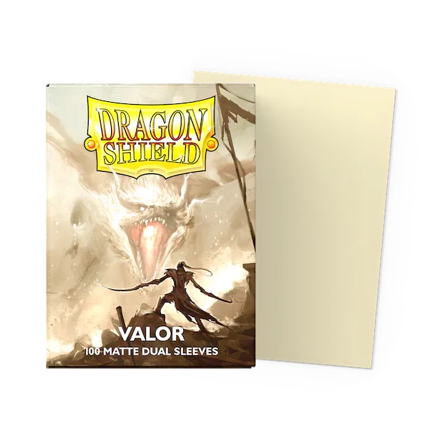 Dragon Shield Sleeves: Dual Matte Valor (Box of 100)