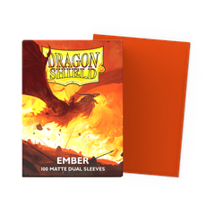 Dragon Shield Sleeves: Dual Matte Ember (Box of 100)
