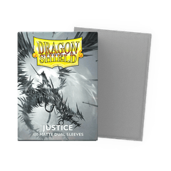 Dragon Shield Sleeves: Dual Matte Justice (Box of 100)