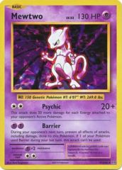 Mewtwo - 51/108 - Cracked Ice Holo Theme Deck Exclusive