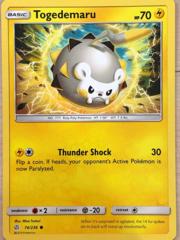 Togedemaru - 74/236 - Common - Reverse Holo