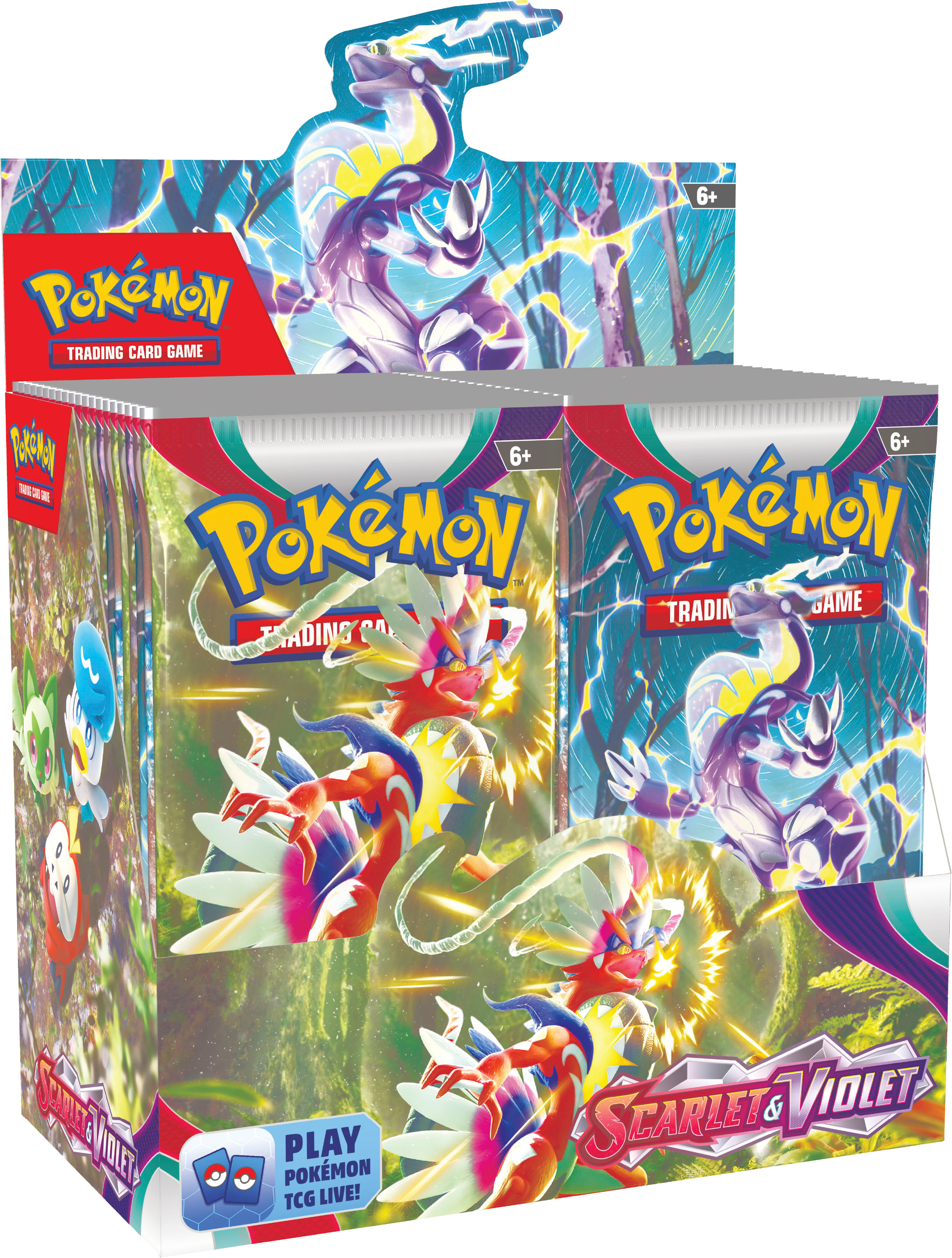 Scarlet & Violet Booster Box (Ships by March 31, 2023)