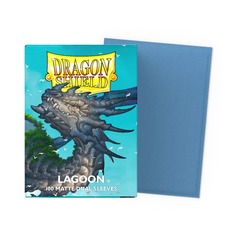 Dragon Shield Sleeves: Dual Matte Lagoon (Box Of 100)