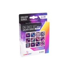 Game Genic Dice: Nebula - Galaxy Series 16mm D6 Set (12)