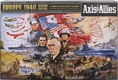 Axis & Allies 1940 Europe Board Game 2nd Edition