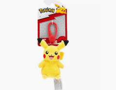 Pokemon Clip-On Pikachu 3.5-in Plush