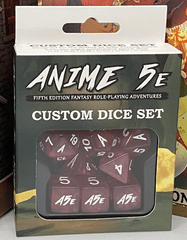 Anime 5E Dice Set