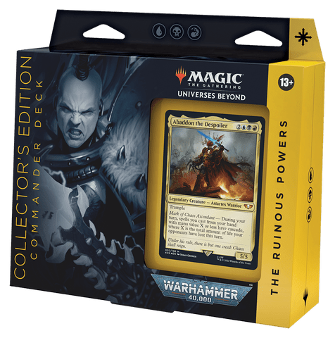 Universes Beyond: Warhammer 40,000 - The Ruinous Powers Commander Deck (Collectors Edition)