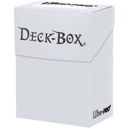 Ultra Pro Standard Deck Box in White