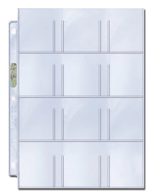 Ultra Pro 12-pocket Platinum Series 2 1/4 x 2 1/2 Pages (100ct.)