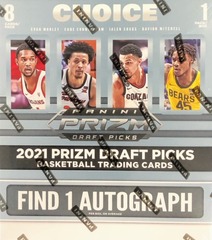 2021-22 Panini Prizm Draft Picks Collegiate Basketball Choice Box