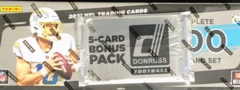 2021 Panini Donruss NFL Football Factory Sealed Complete Set - Hobby Edition (with 5-Card Bonus Pack)