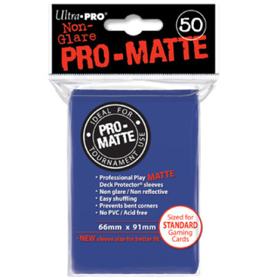 Ultra Pro - Pro Matte Standard Sleeves - Blue (50ct)