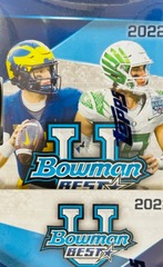 2022-23 Bowman's Best University Football Hobby Box