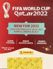 2022 Panini FIFA Qatar World Cup Soccer Stickers Box