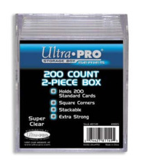 Ultra Pro Plastic 2-piece Box 200-count